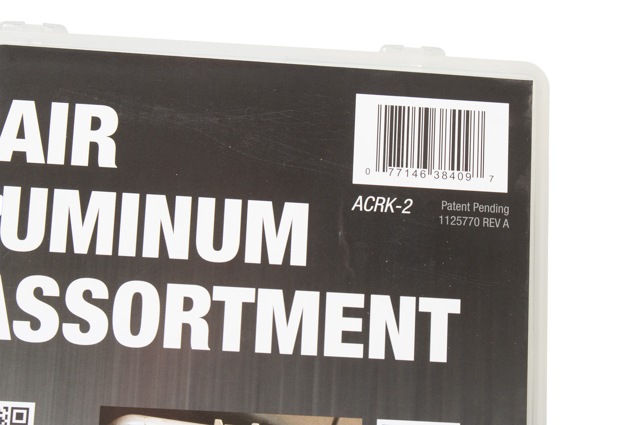 Splice-Lok/Kledge-Lok A/C Repair Ends Aluminum O-Ring Assortment Model ID ACRK-2
