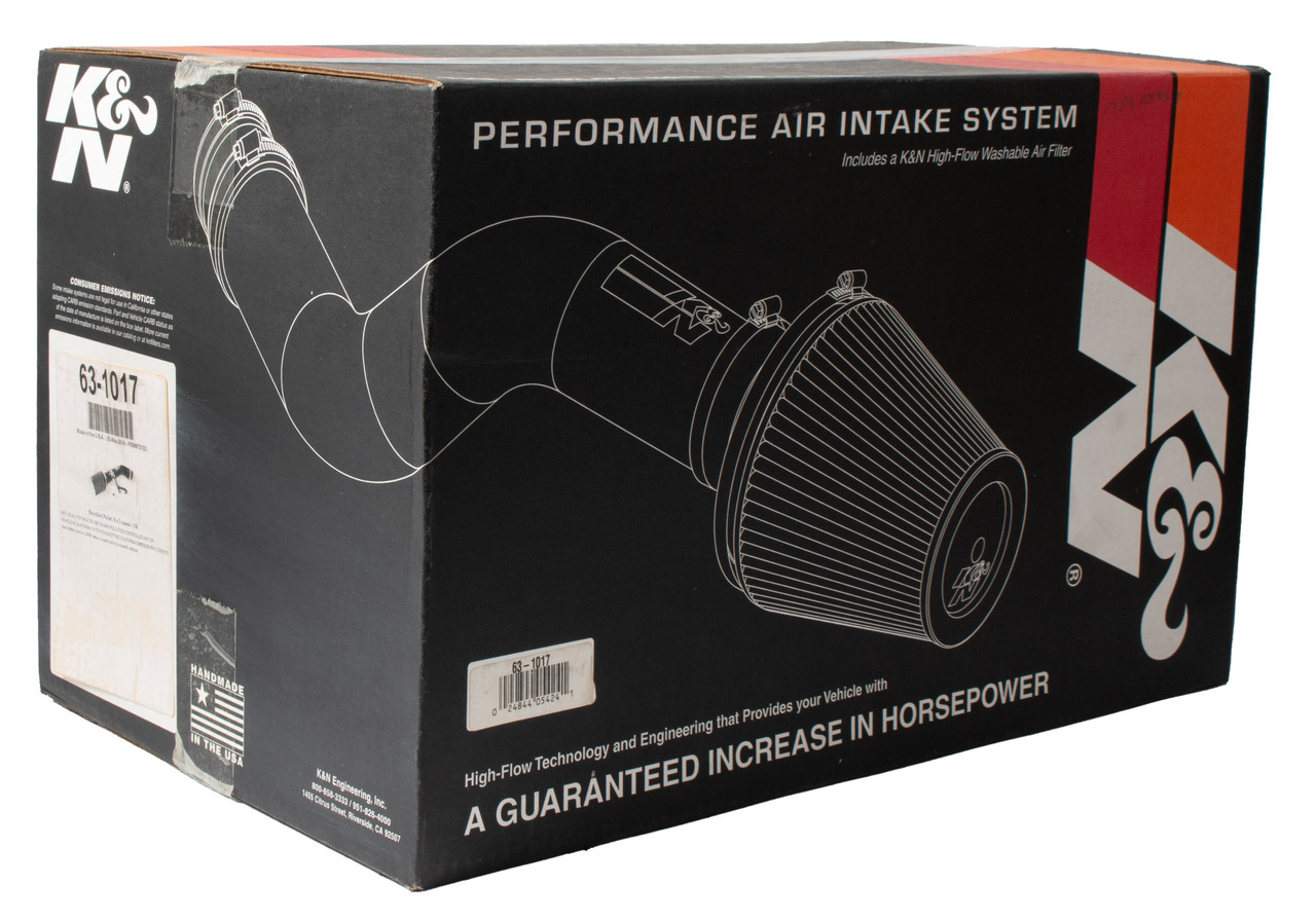 K&N Performance Air Intake System 63-1017 Fit 1992-95 Honda Civic 4Cyl 1.5L 1.6L
