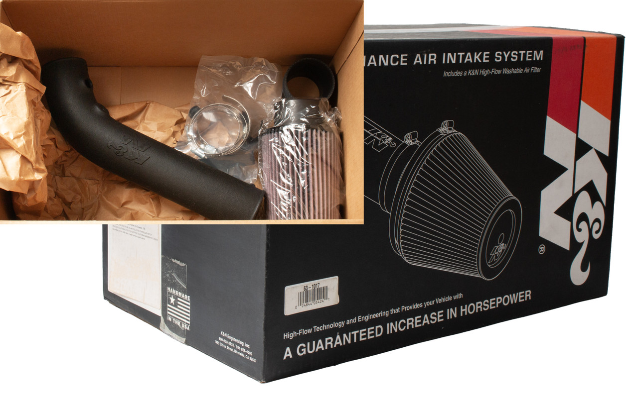 K&N Performance Air Intake System 63-1017 Fit 1992-95 Honda Civic 4Cyl 1.5L 1.6L
