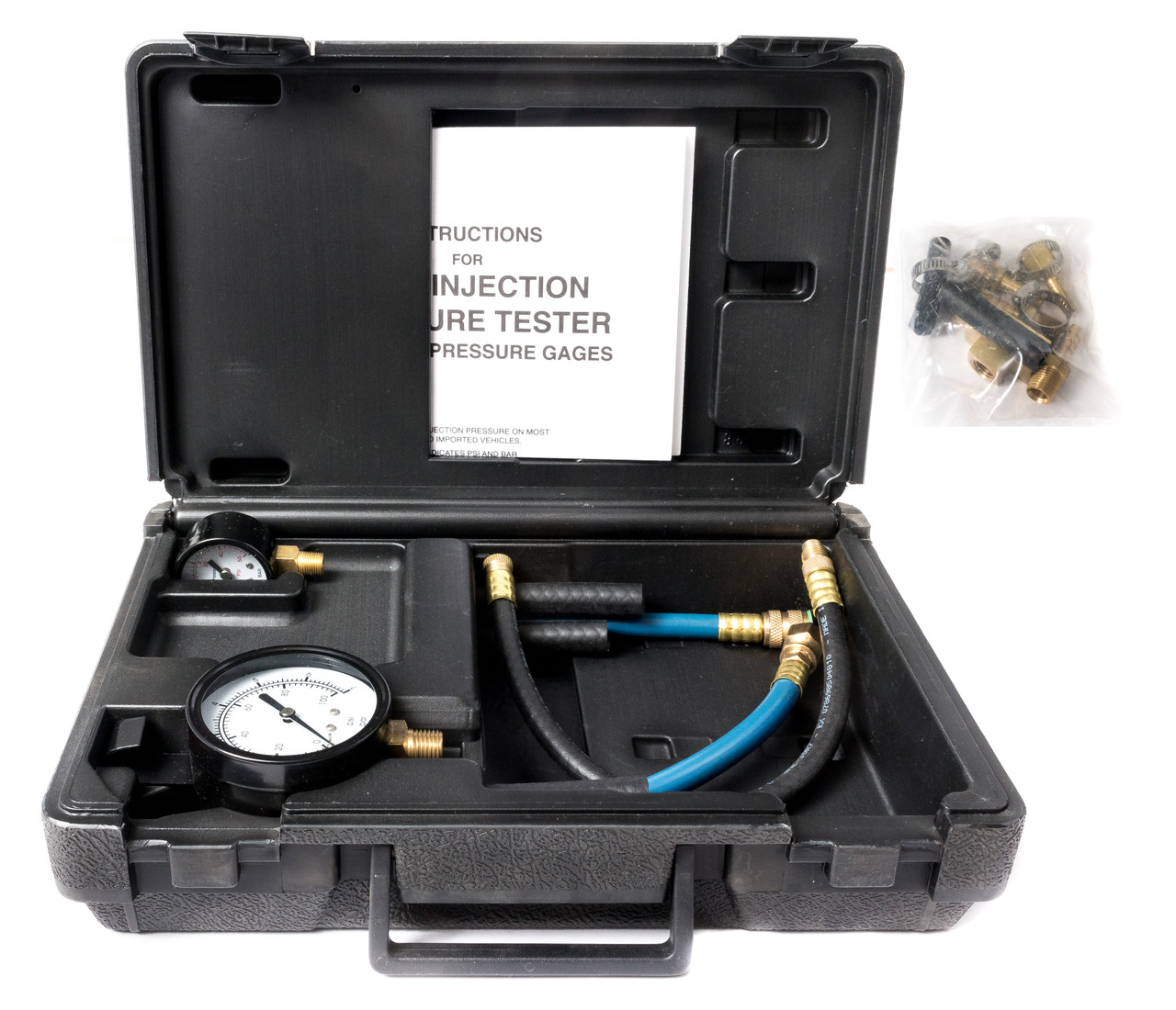 Tool Aid Fuel Injection Pressure Testing Kit Two Pressure Gages Part ID SGT33980