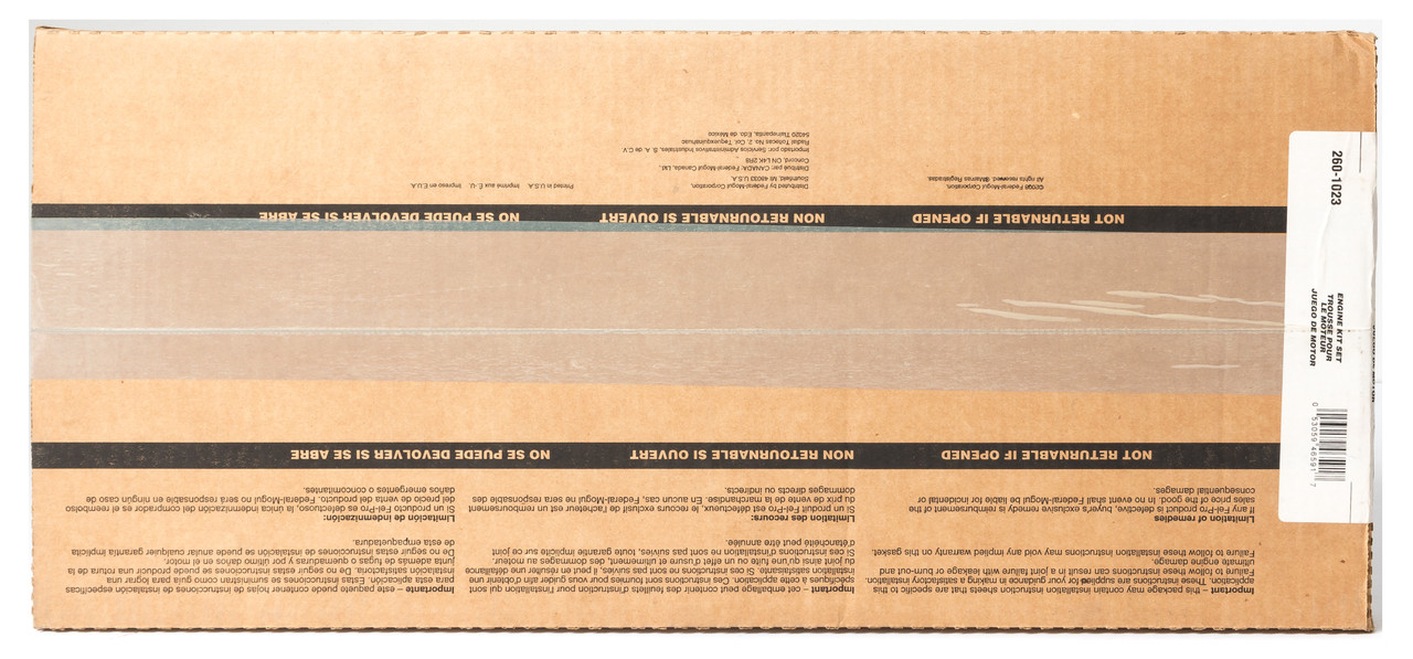Fel-Pro Sealed Power Engine Gasket Kit Fit 77-80 GM V8 5.0L Engine Model 2601023