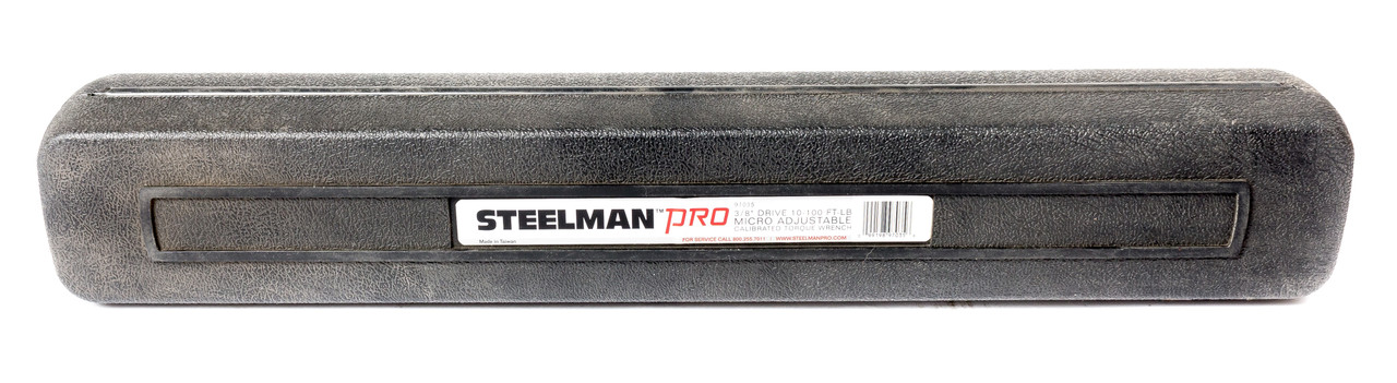 Steelman Pro 3/8" Drive Micro Adjustable Calibrated Torque Wrench Model ID 97035