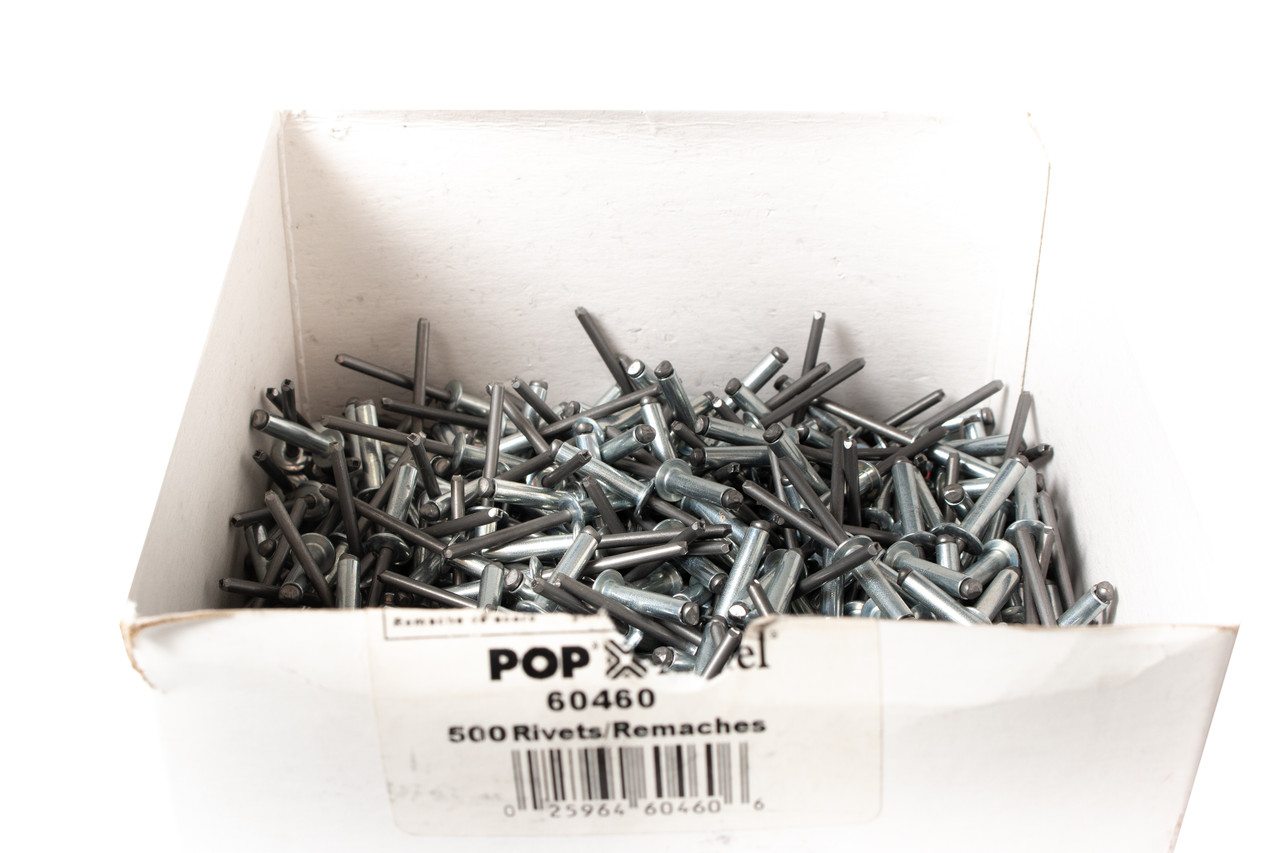 Emhart POP 60460 Blind Plated Steel Rivets 3/16" Diameter 1/2"-5/8" Grip 500 pcs