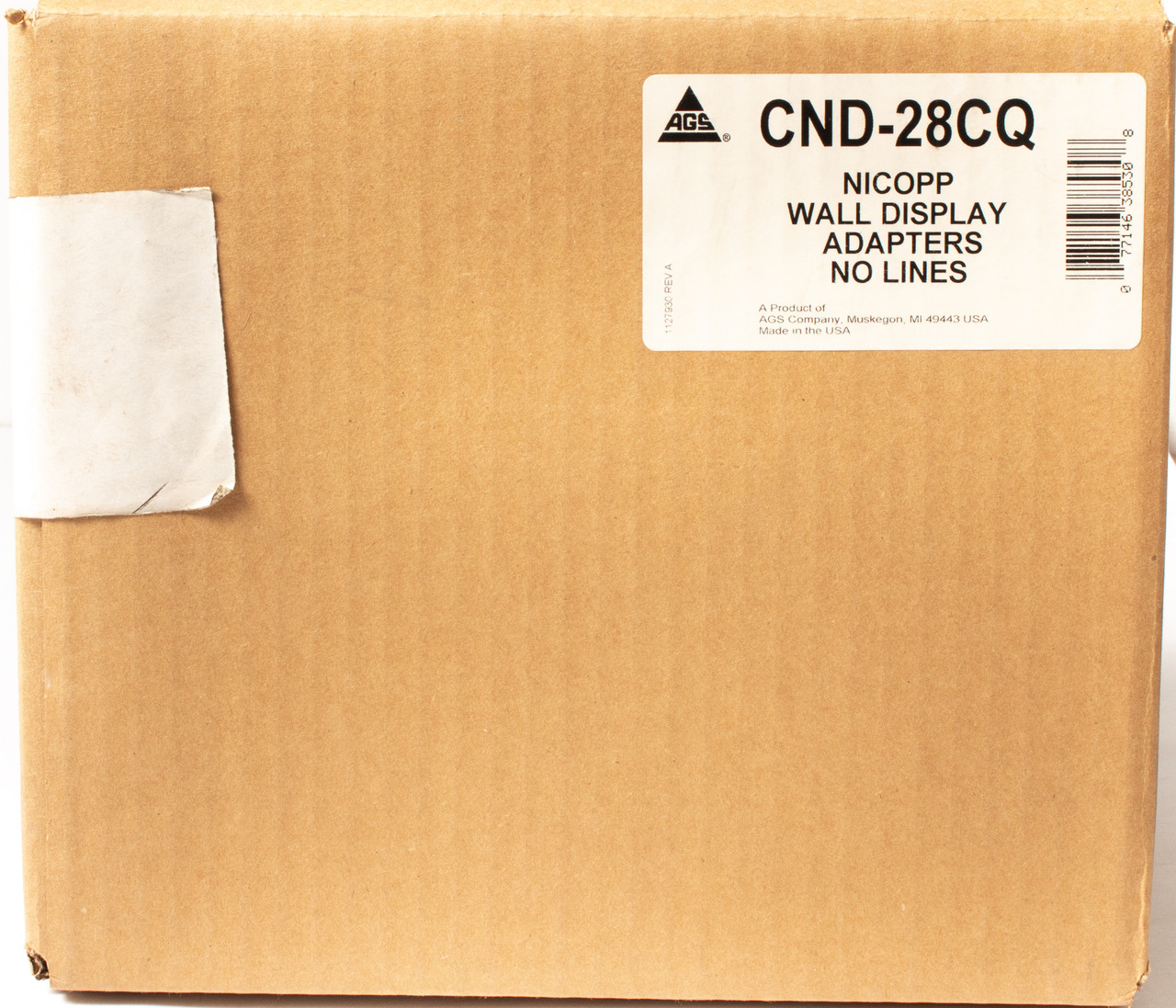 AGS Nicopp Wall Display Organizer Adapter Rack Made in USA Model Number CND-28CQ