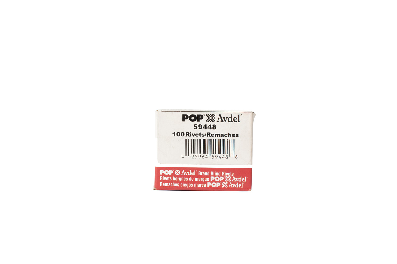 Pop Avdel Plated Steel Rivets 100x 5/32" Diameter 1/16-1/8 Grip Range Part 59448