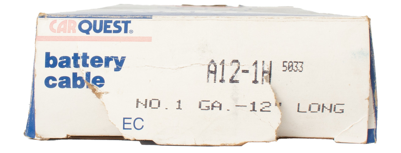 Carquest Replacement Battery Cable Fits 1978-1979 Ford Bronco V8 6.6 Part A12-1H