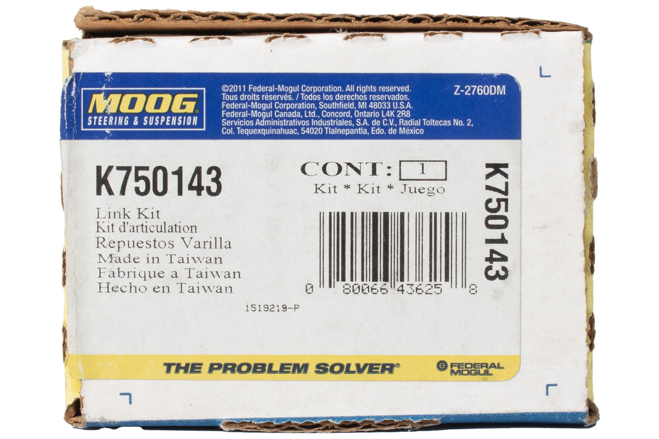 Moog Front Right Sway Bar Link Kit Fits 2002-06 INFINITI Q45 Part Number K750143 Moog Front Right Sway Bar Link Kit Fits 2002-06 INFINITI Q45 Part Number K750143