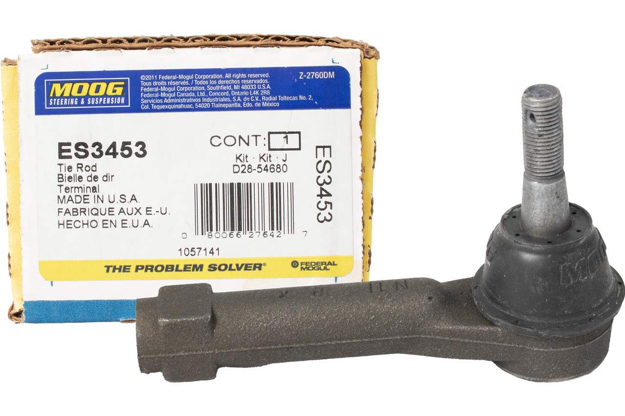 Moog Front Outer Tie Rod End Fits 2004-2013 Chevrolet Impala Model Number ES3453
