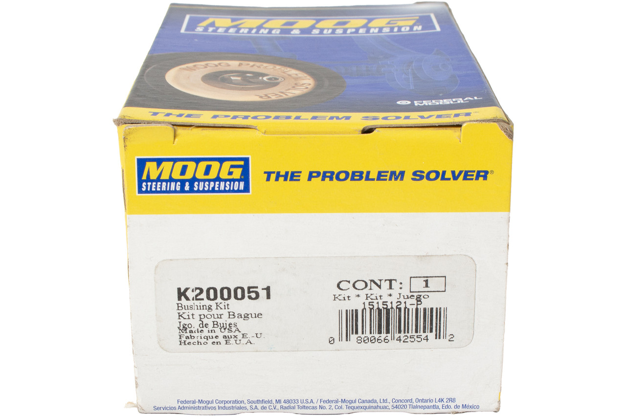Moog Front Frame Sway Bar Bushing Fits 2001-06 Chrysler Sebring Model ID K200051