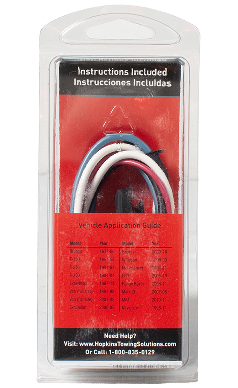 Hopkins Brake Control Connector Plug-in Simple Compatible Adapter Model ID 47715