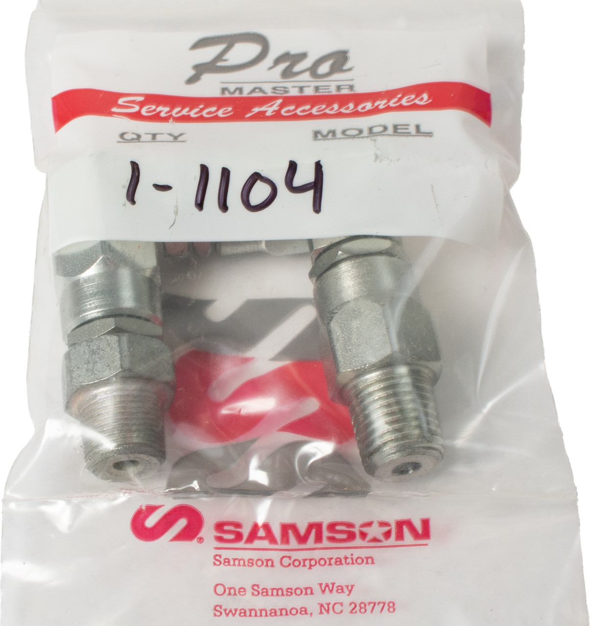 Samson Pro Master Z-Swivel 1/4 Inch NPTM x 1/2in x 27 M Thread Size Part ID 1104