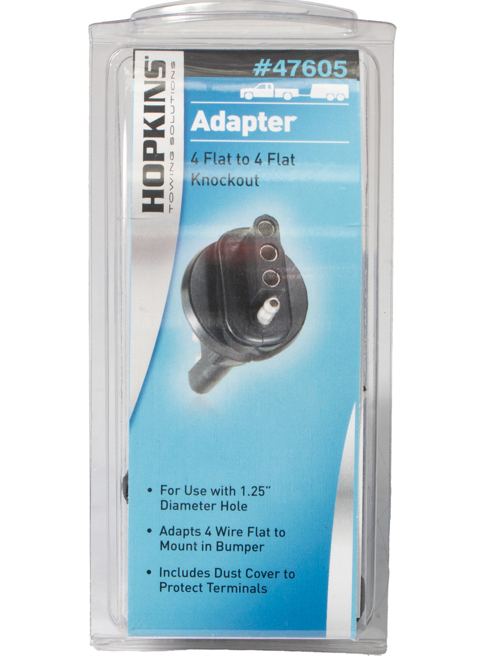 Hopkins Towing Solutions Adapter Fits Bracket 48065 1.25" Diameter Hole 11147605