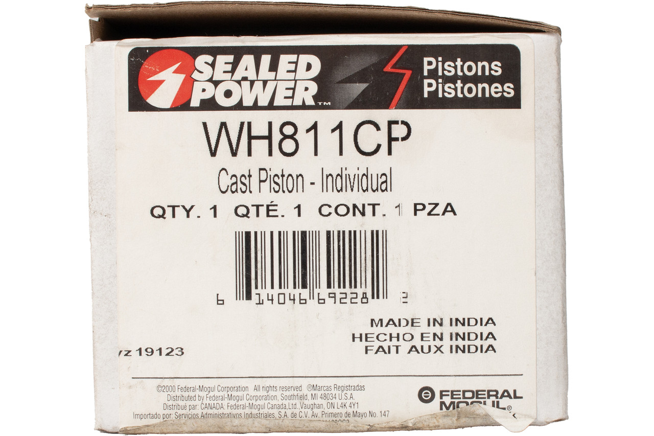 Sealed Power Replacement Piston Fits 1985-98 Chevrolet GMC V8 6.0 Engine WH811CP