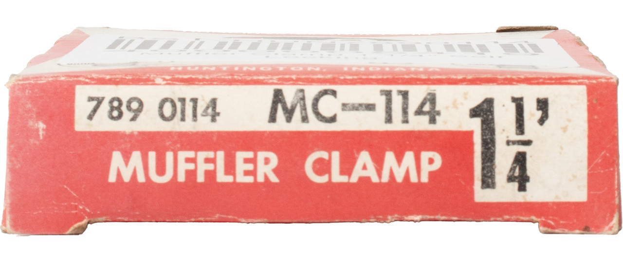 Hunckler Pik-A-Nut MC-114 Self Locking Muffler Clamp 1-1/4 Inch Model ID 7890114
