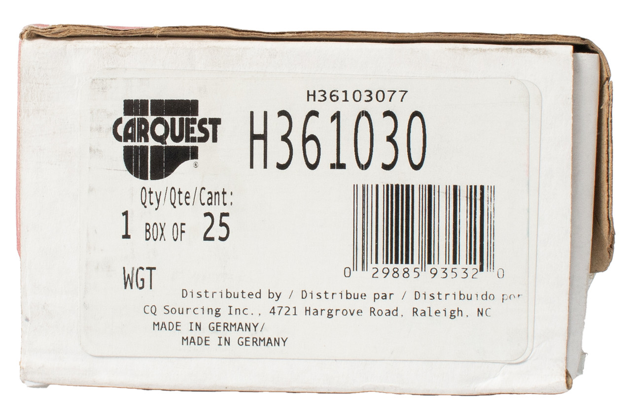 Carquest Hoffman Perfect Equipment Adhesive Wheel Weights 30g 25 Pc Part H361030