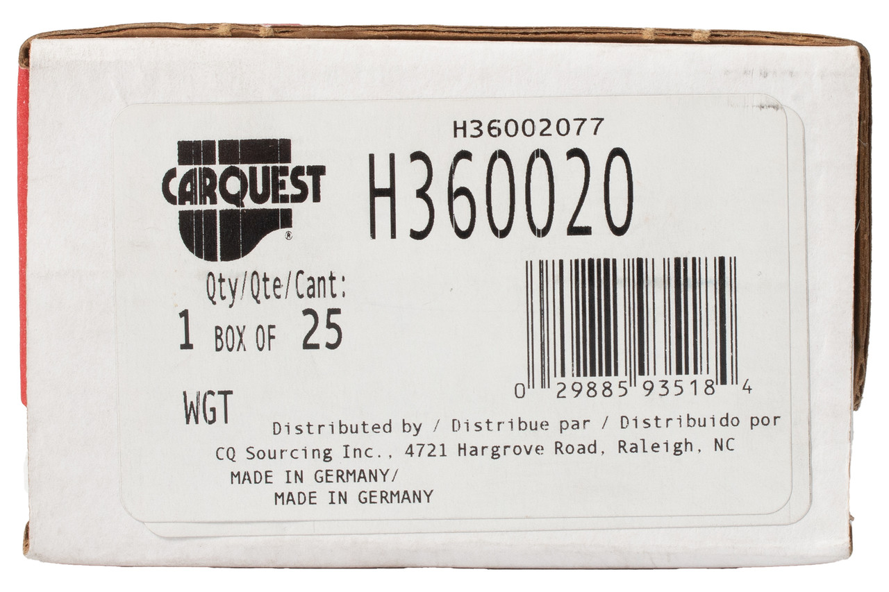 Carquest Hoffman Perfect Equipment Adhesive Wheel Weights 20g 25 Pc Part H360020