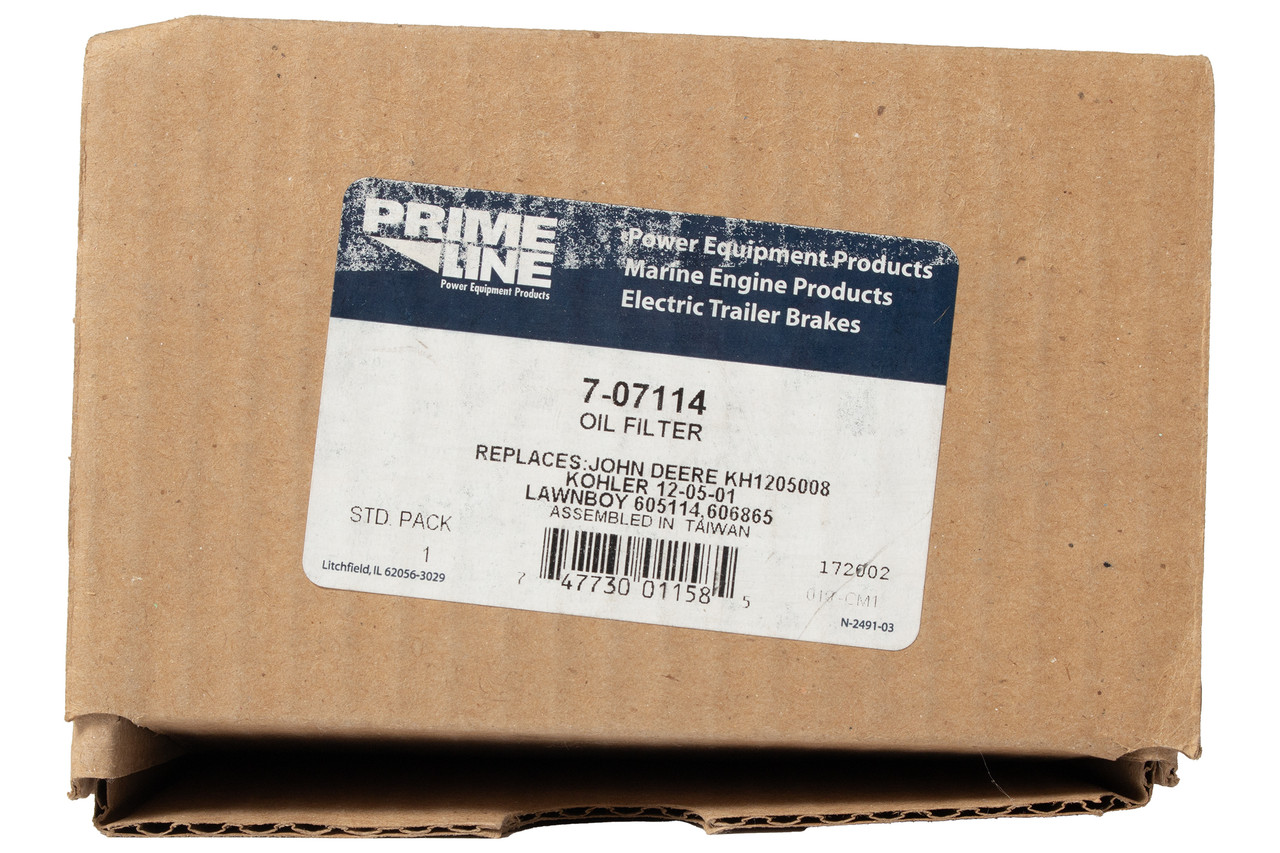 Prime Line Oil Filter Replaces Ford Motorcraft FL-1995 Woods 70820 Model 7-07114