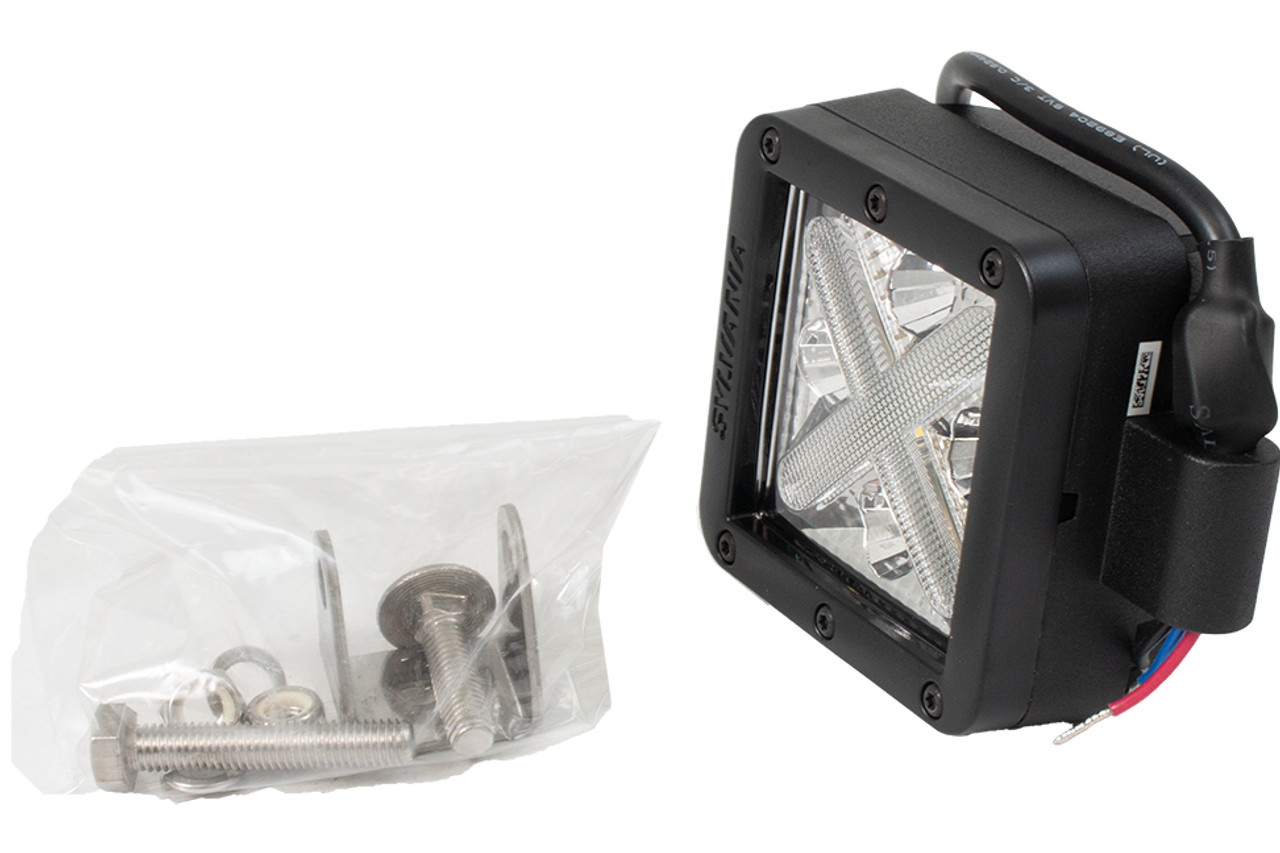 Sylvania Dual Mode 3" LED Cube 1800 Raw Lumens Spot Light Part Number CUBEXSP.BX