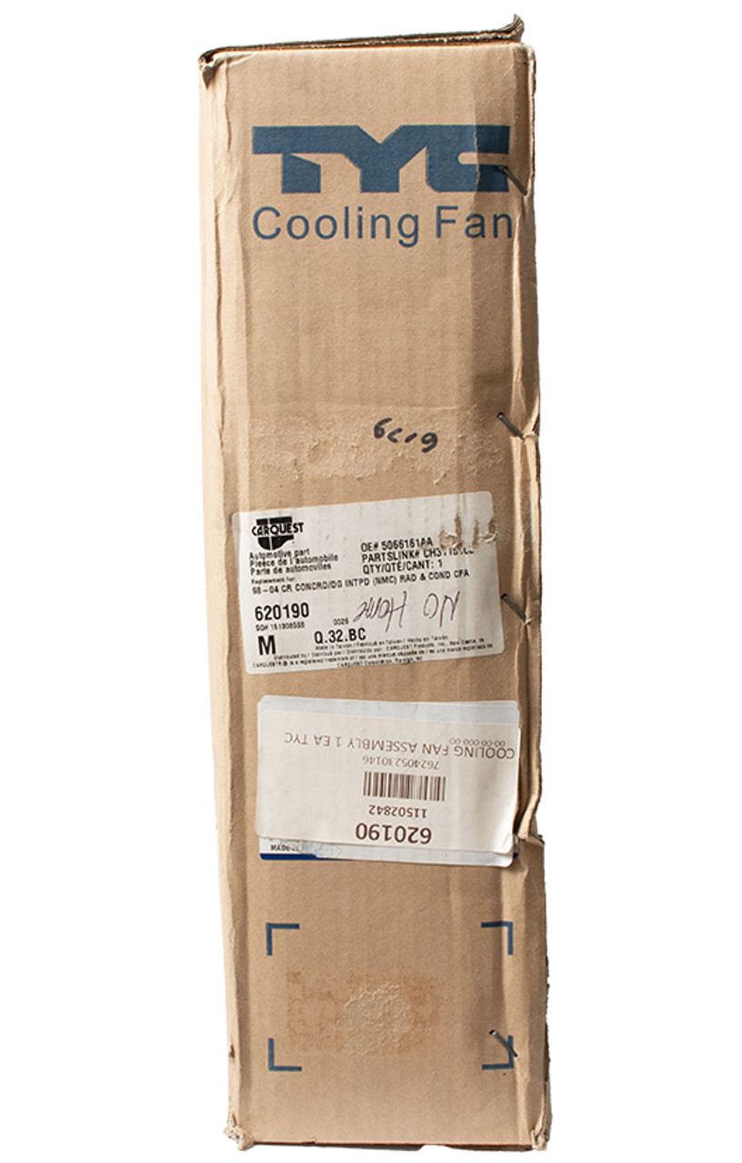 TYC Cooling Fan Assembly Fits 98-04 Dodge Intrepid Chrysler Concorde Part 620190