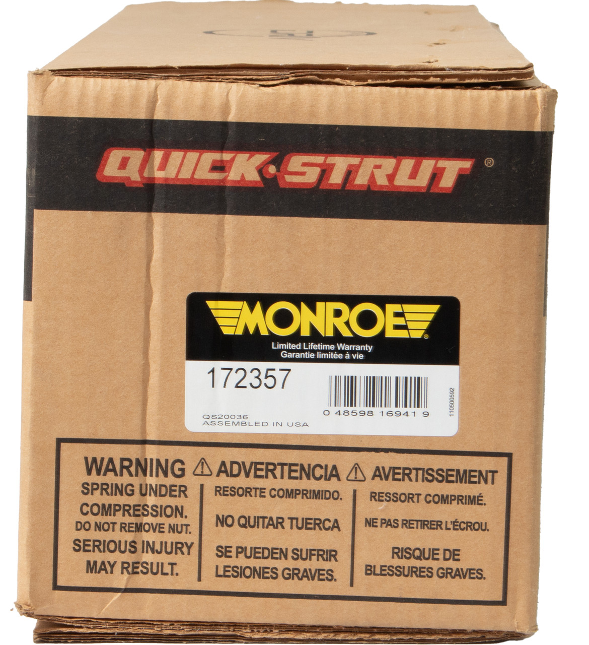Monroe Front Right Quick Strut Assembly Fits 2004-2009 Toyota Prius Model 172357