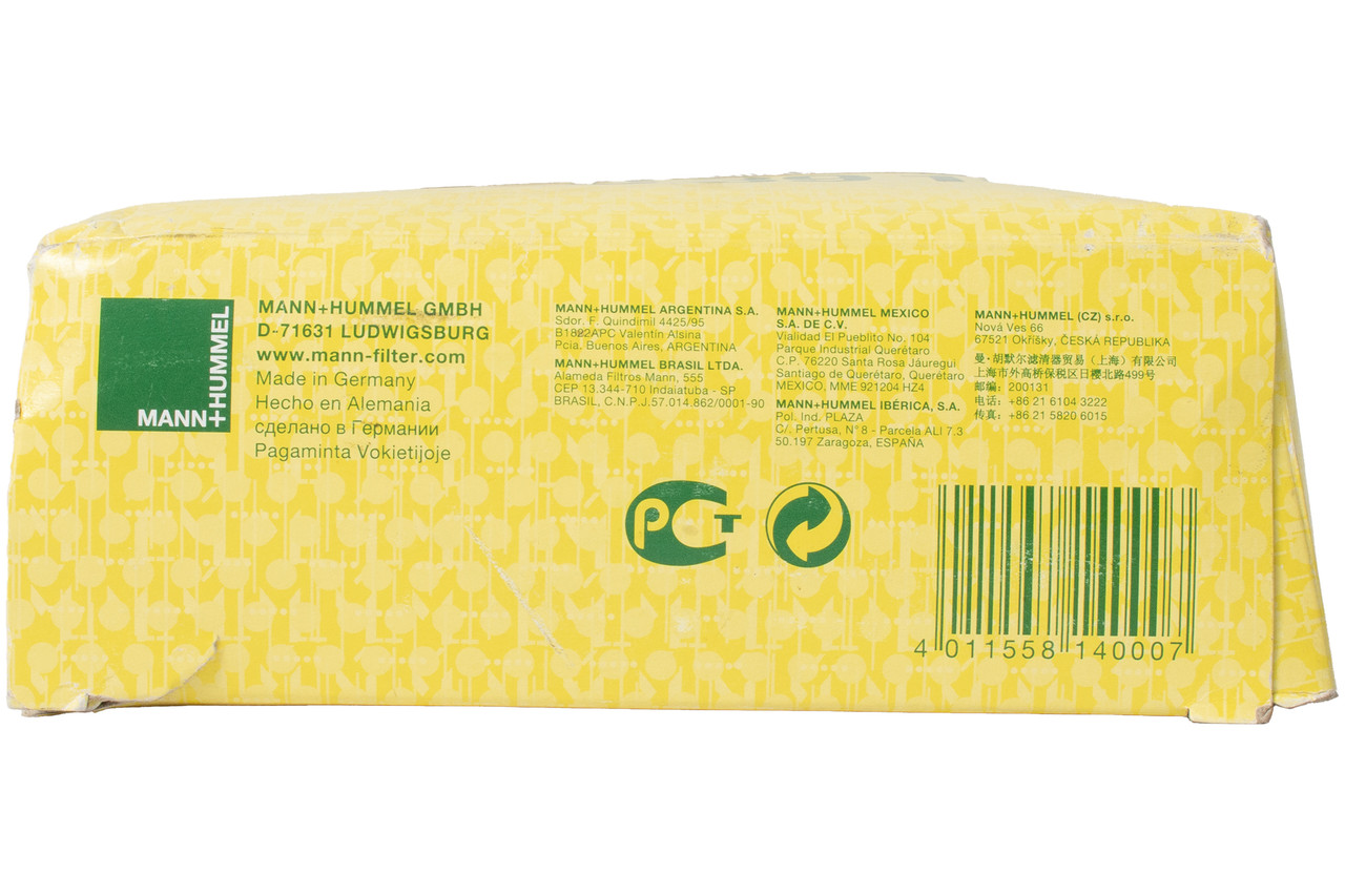 Mann Hummel Replacement Air Filter Fits 1987-1993 BMW 535i 735iL Model ID C39161