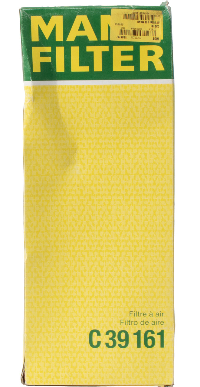 Mann Hummel Replacement Air Filter Fits 1987-1993 BMW 535i 735iL Model ID C39161