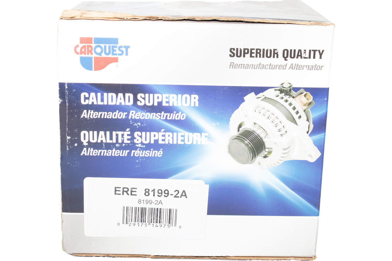Carquest Remanufactured Alternator Fits 2001-02 Chevrolet Silverado 3500 8199-2A