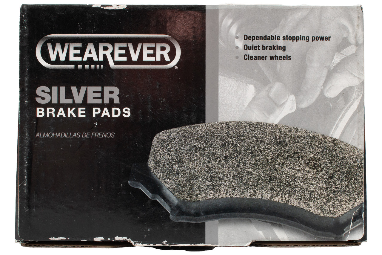 Wearever Silver Replacement Brake Pads Fits 09-18 Mercedes-Benz G550 Part MKD928 Wearever Silver Replacement Brake Pads Fits 09-18 Mercedes-Benz G550 Part MKD928