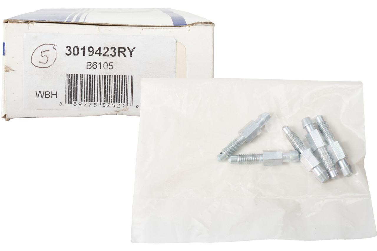 Wearever Bleeder Screws Corrosion Resistant Coating 5 Pcs Model Number 3019423RY