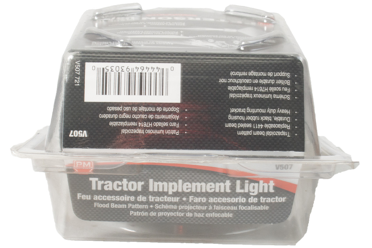 Peterson Tractor Implement Light Trapezoid/Flood Beam Patterns 12-Volt Part V507