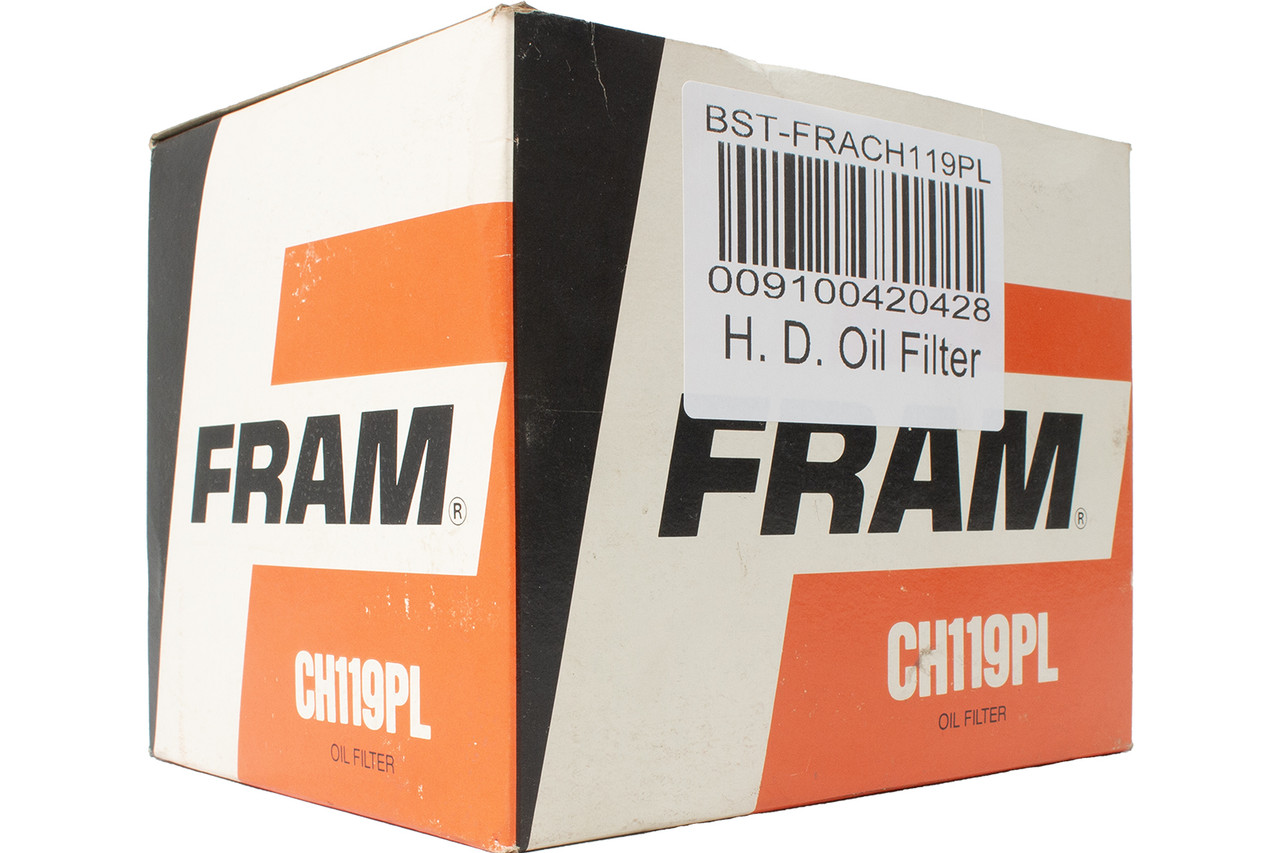 Fram Replacement HD Oil Filter For Farm/Industrial Equipment Part Number CH119PL