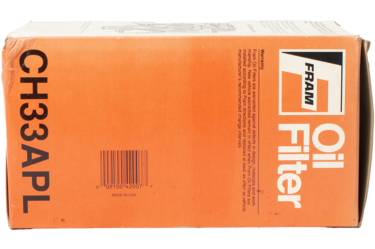 FRAM HD Oil Filter Fits 1981-1991 Kenworth Medium/Heavy Duty Trucks Part CH33APL