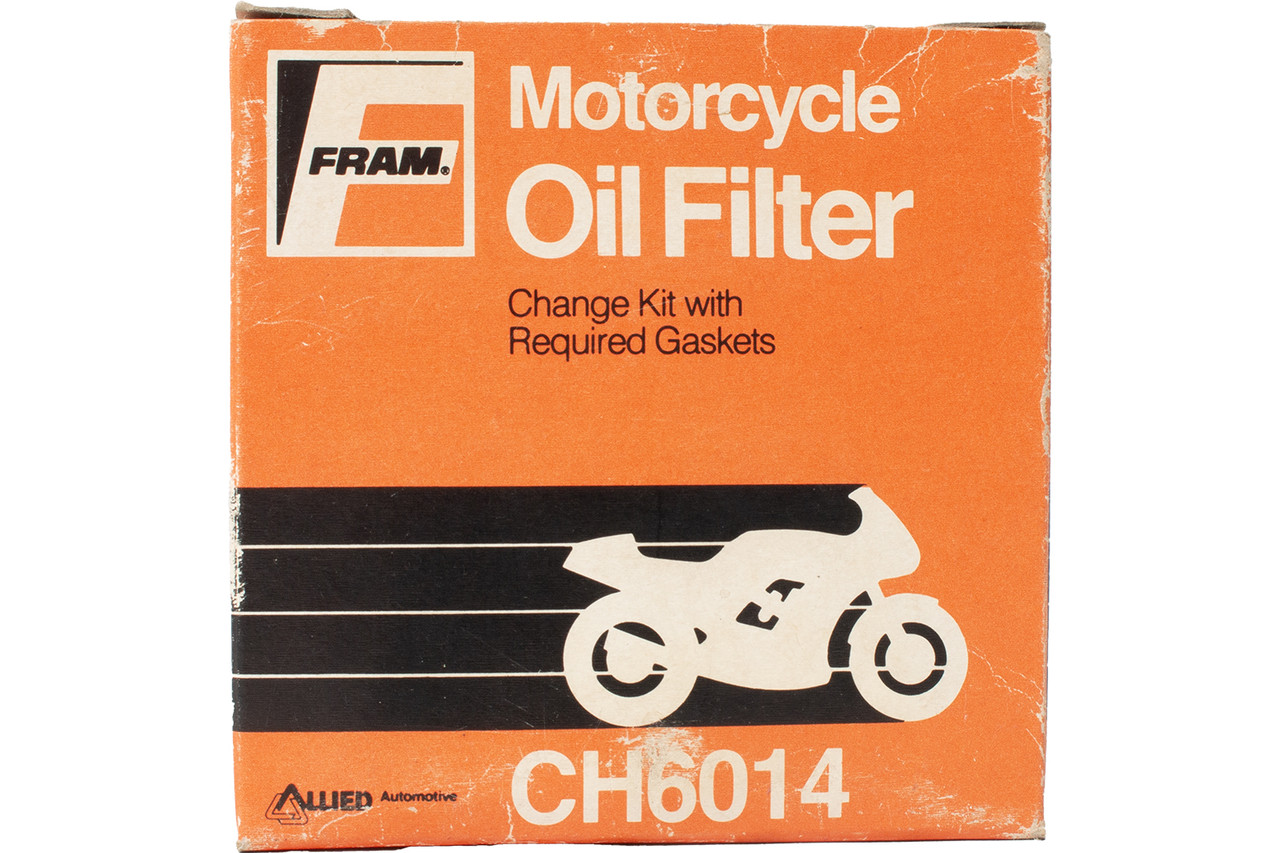 FRAM Replacement Oil Filter Fit 1976-1984 Kawasaki Street Motorcycle Part CH6014