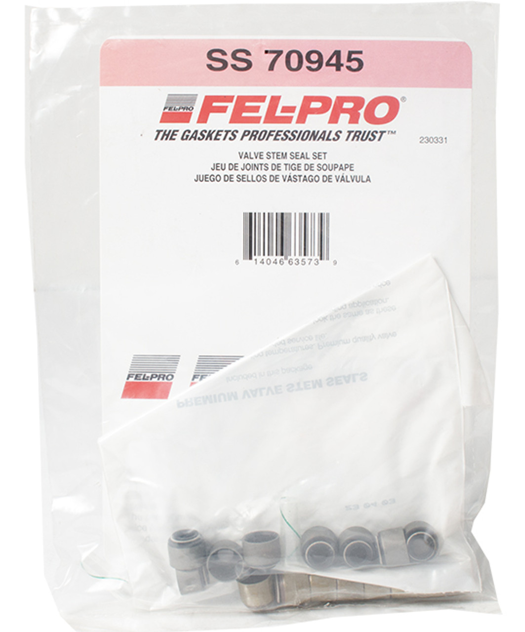 Fel-Pro Valve Seal Set Fits 99-01 GMC Sierra Chevrolet Silverado Pickups SS70945