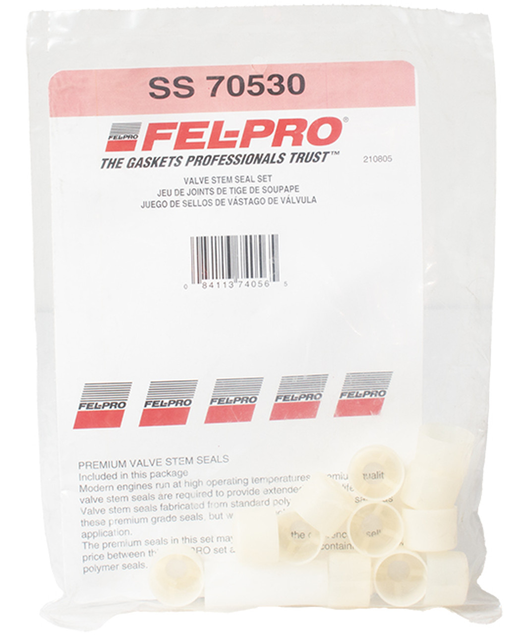 FelPro Intake and Exhaust Valve Stem Seal Set Fit 1965-90 Jeep LD Trucks SS70530