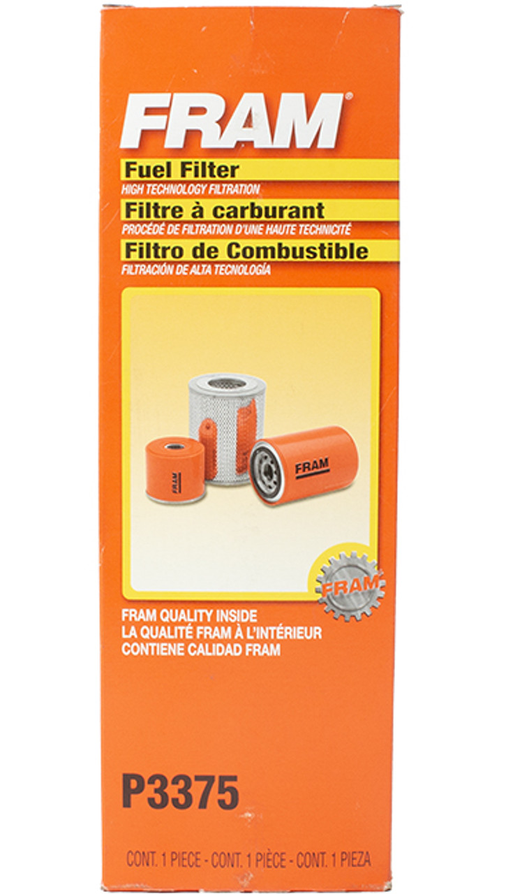 FRAM Replacement Fuel Filter Fits 1989-2011 Kenworth Med/HD Trucks Part ID P3375