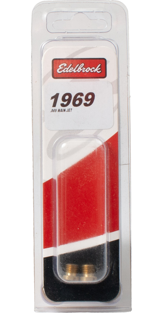 Edelbrock Replacement Carburetor Jet .069" Fits Edelbrock Q-Jet Carbs Model 1969