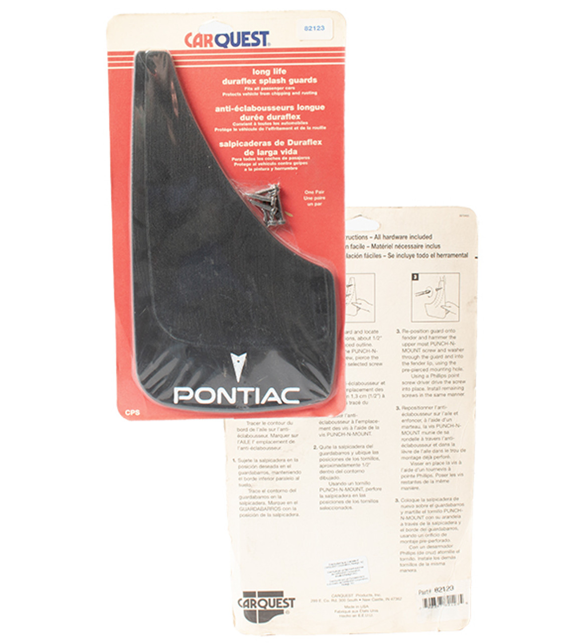 Carquest Duraflex Mud Flap Splash Guards Fit All Pontiac Vehicles Model ID 82123