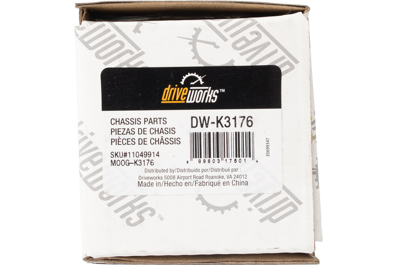 Driveworks Front Track Bar Bushing Fits 1984-2001 Jeep Cherokee Part ID DW-K3176