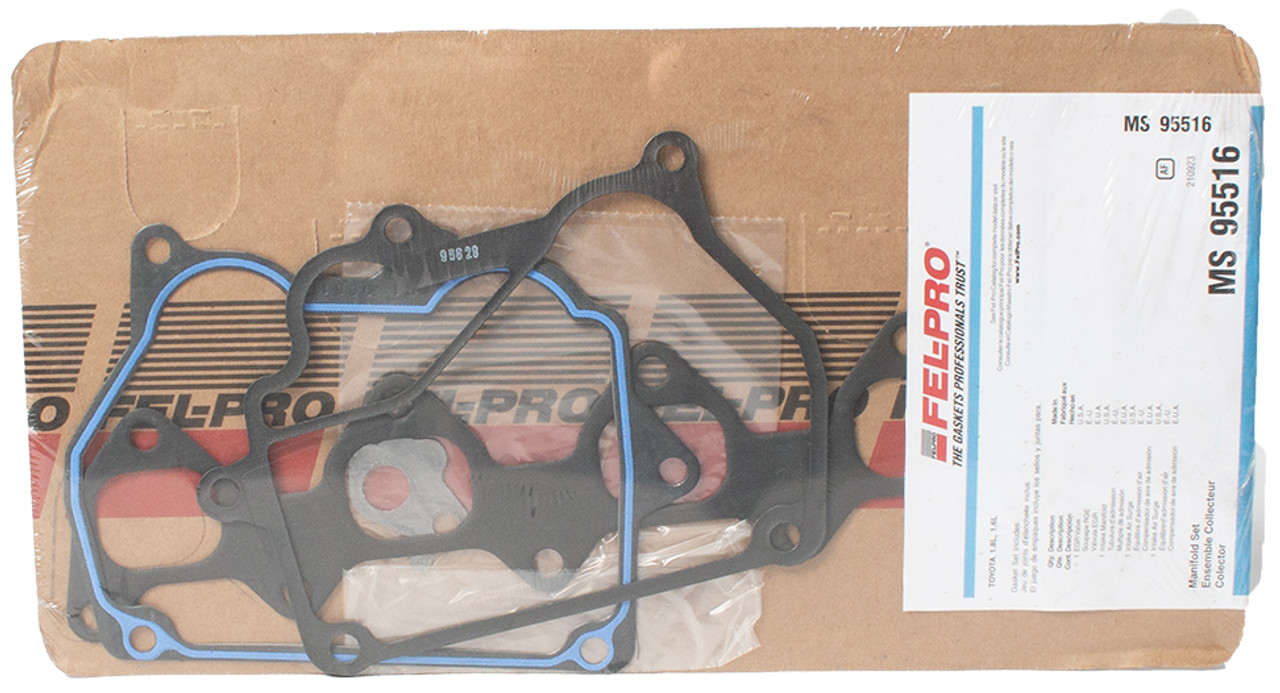 FelPro Intake Manifold Gasket Set Fit 1993-1997 Toyota Corolla Geo Prizm MS95516