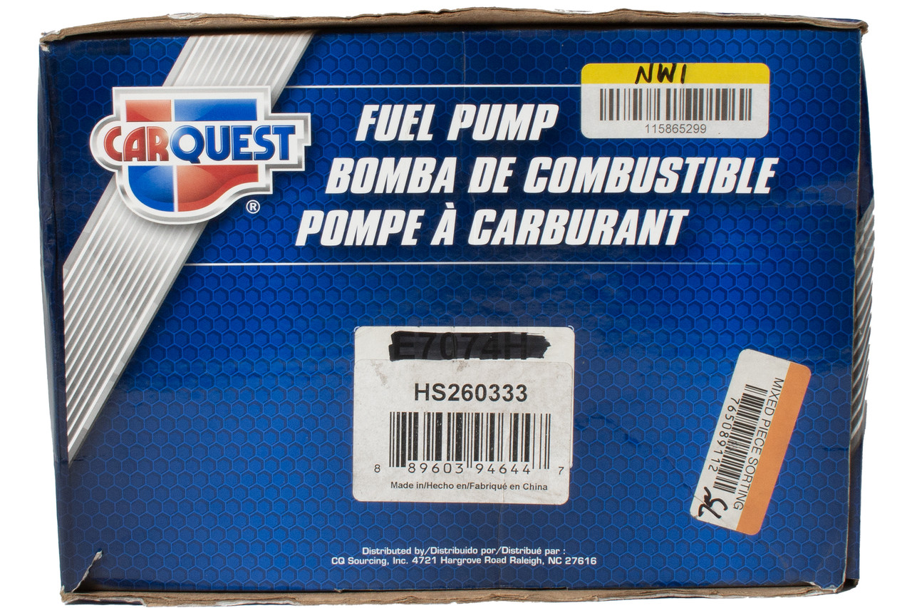 Carquest Fuel Pump Hanger Assembly Fit 1989-1990 Plymouth Grand Voyager HS260333