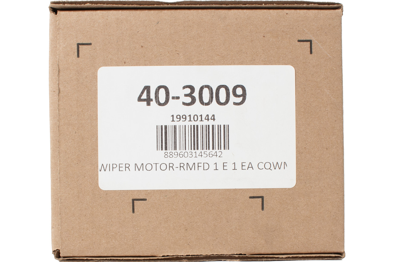 Carquest Remanufactured Front Wiper Motor Fits 99-03 Dodge Ram Vans Part 40-3009