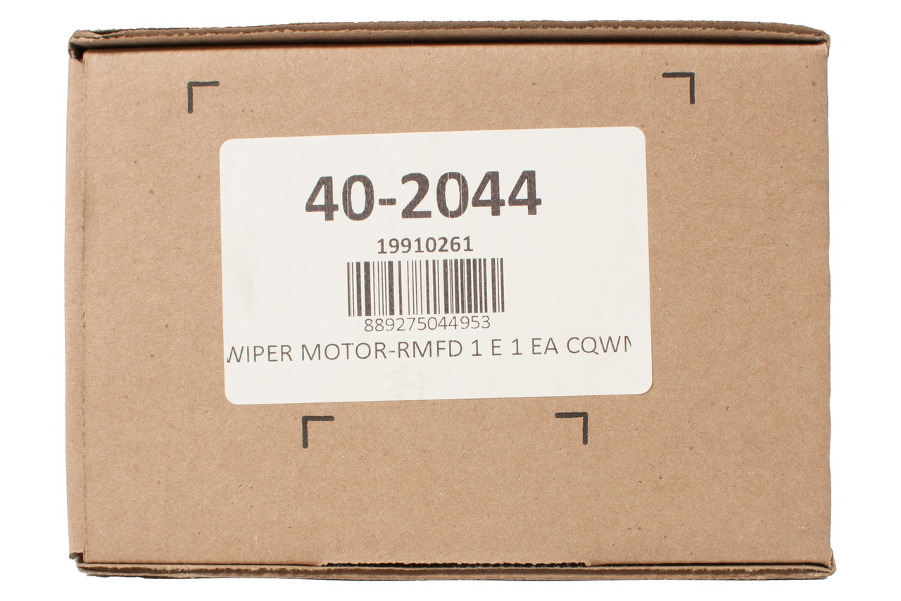 Carquest Remanufactured Rear Wiper Motor Fits 2001-2007 Ford Escape Part 40-2044