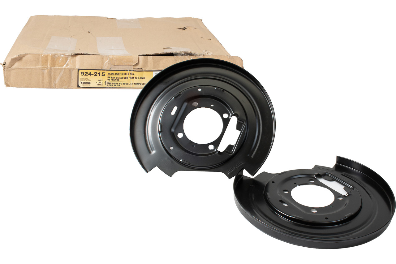 Dorman Rear Brake Dust Shield Pair Fits 98-04 Ford F-Series Pickups Part 924-215