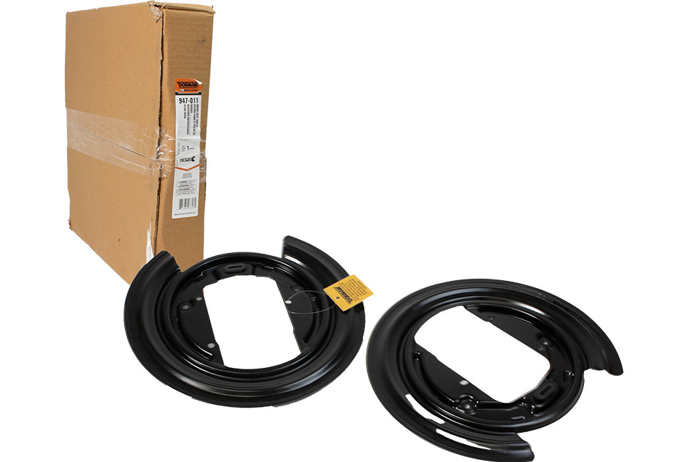 Dorman Rear Brake Backing Plate 1-Pair Fits 2015-2017 Jeep Wrangler Part 947-011