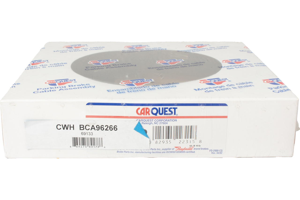 Carquest Parking Brake Cable Assembly Fits 03-06 Mitsubishi Lancer Part BCA96266