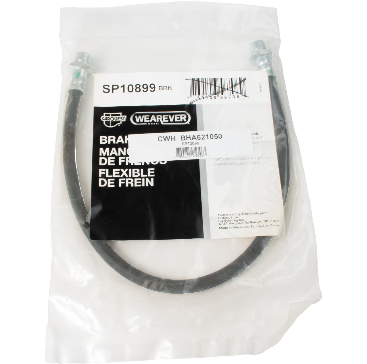 Carquest Wearever Rear Right Brake Hose Fits 04-06 Toyota Tundra Model BHA621050