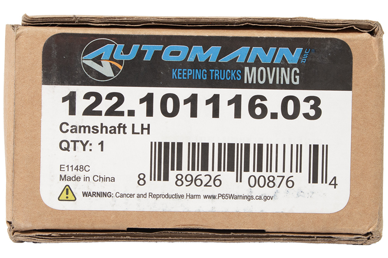 Automann LH Air Brake Camshaft Model 12210111603 Fit IHC 109519R1 Spicer 118-811