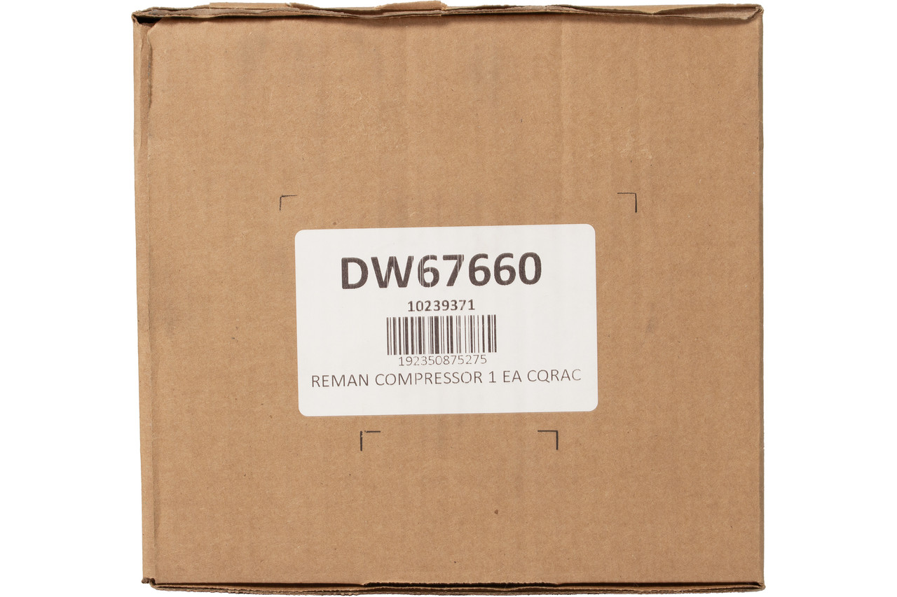 Carquest Remanufactured A/C Compressor Fits 2003-2005 BMW Z4 Part Number DW67660