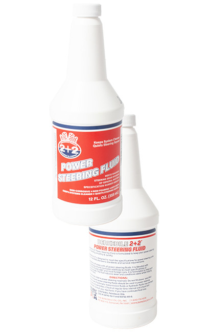 Berkebile 2+2 Power Steering Fluid Keeps System Cleaner 12-Oz Model Number B1500